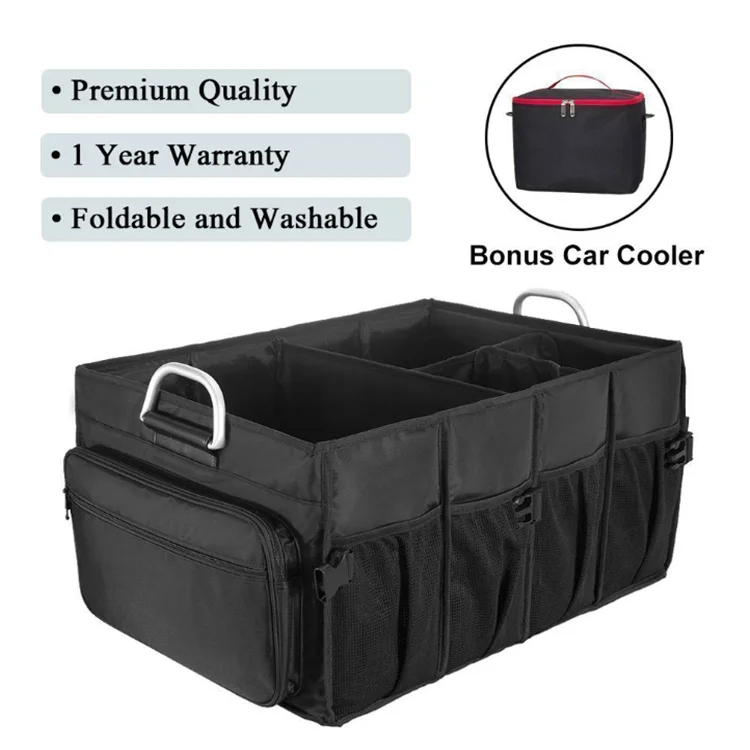Osgoodway High Quality Wholesale Large Auto Collapsible Washable Multifunction Backseat Car Seat Organizer