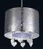 Wall lampshade trim stainless steel wire frame rattan lampshade