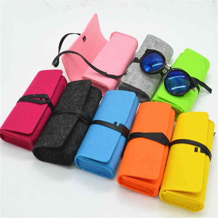 Sunglasses Pouches Portable Felt Eyeglasses Cases And Bags With Custom Logo Eyeglasses Buy 0133