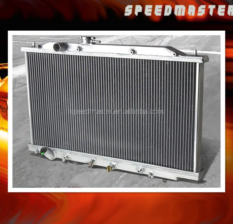 Full Aluminum Cooling Radiator For 03-07 Accord Cl7 Cm 3.0l V6 J30a1 At ...