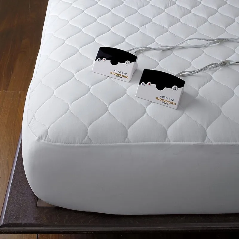 Waterproof Quilted Cal King Size Mattress Pad Cover With