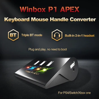 Winbox P1 Apex キーボードマウス変換ハンドヘルド Ps4 Xbox ニンテンドースイッチ用ゲームコンソール内蔵ヘッドセット Buy キーボードマウス変換 ワイヤレスアダプタ コンバータ Product On Alibaba Com
