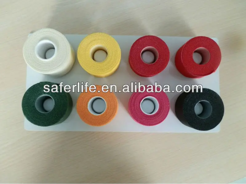 pl818828-highly_stretchable_cotton_rayon_rigid_sports_tape_effectively_secures_dressing_in_place
