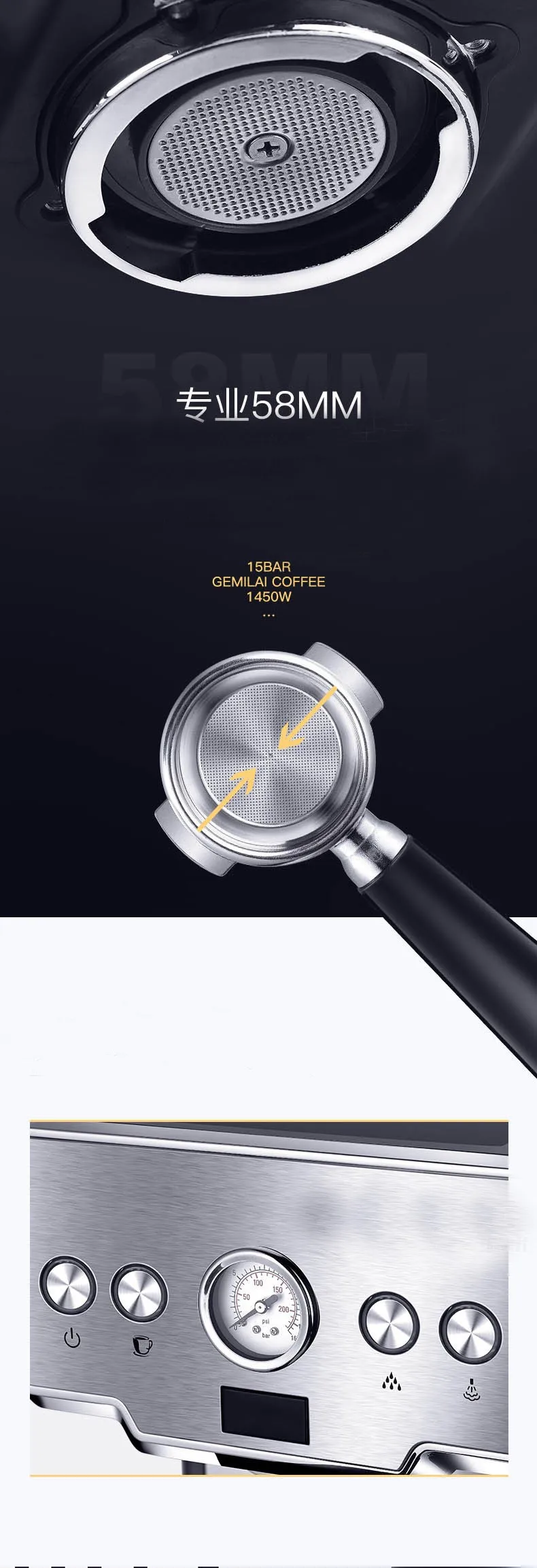 Espresso Coffee Machine/home Coffee Maker/coffe Machine Automatic Buy