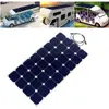 Frameless thin film flexible PV solar panel Semi Flexible solar panel