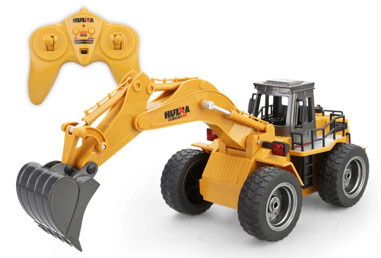 diecast remote control excavator