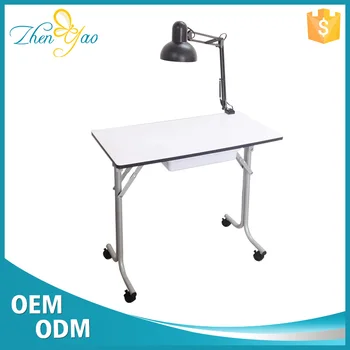 2017 Portable Wood Make Nail Salon Manicure Folding Table With Lamp 2017 Portable Wood Make Nail Salon Manicure Folding Table With Lamp