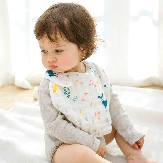 Muslin 70 Bamboo + 30 Cotton Baby Bibs Buy Baby Bibs,Baby Bibs