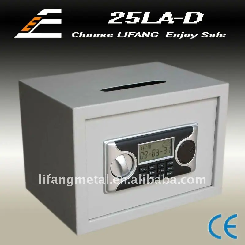 elektronische drop box kluis met een gleuf voor contant geldkluizen