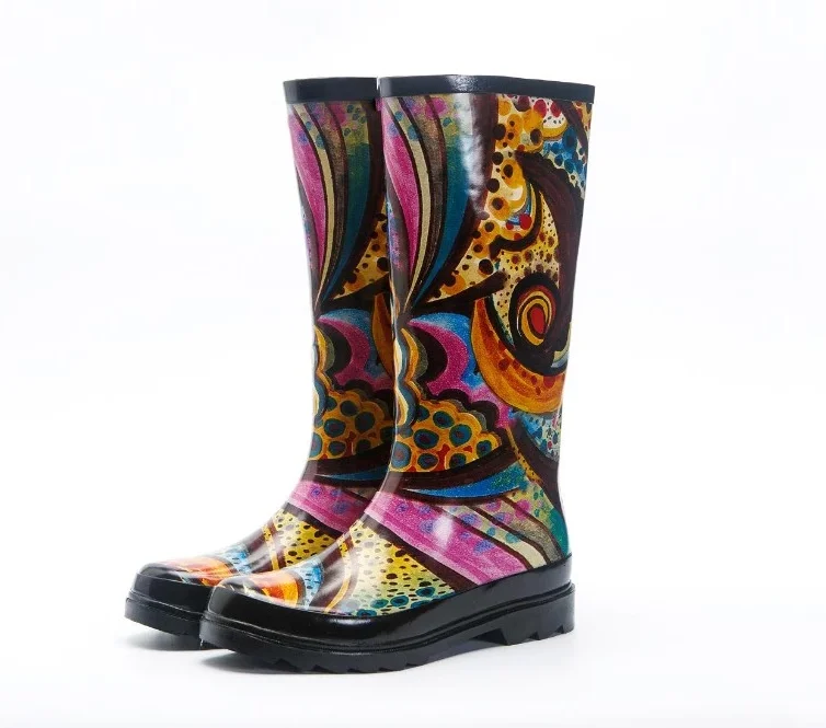 Hotsale America Women Flat Heel Rubber Frye Gum Boots For Wholesale ...