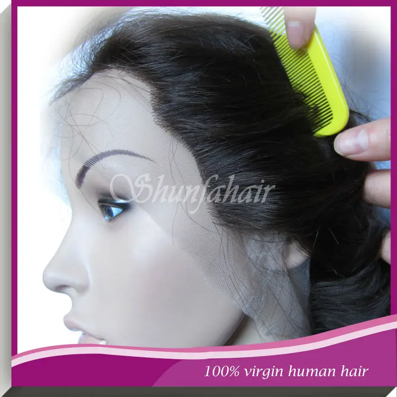 Best quality!!! 100% human virgin hair Full lace wigs, Wholesale full lace wigs , full lace cap with silk top .jpg