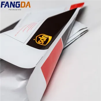 Custom Logo Printed Security Packaging Dhl Ups Express Shipping Envelope Poly Mailer Plastic Courier Mailing Bag Tear Resistant