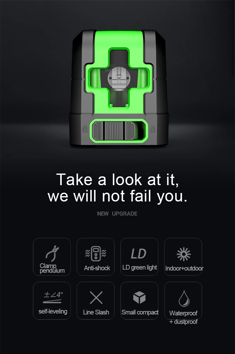 2 lines laser level 3