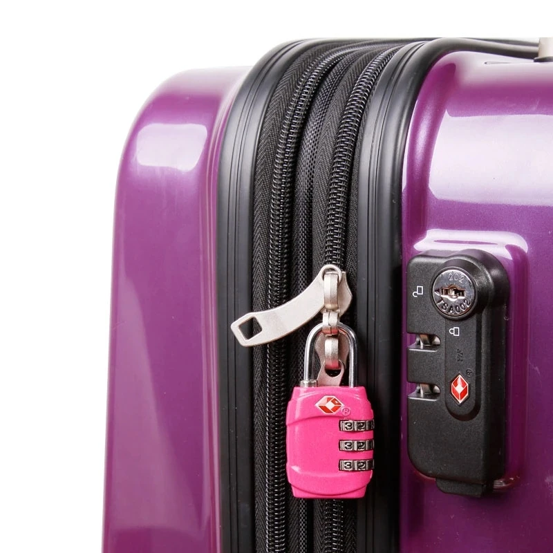 Travelsky High Quality Tsa Luggage Lock 3 Digit Combination Lock Padlock For Suitcase
