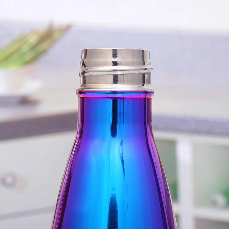 Amazon New Design Vacuum Water Bottle Small Thermos Flask Sports Bottle