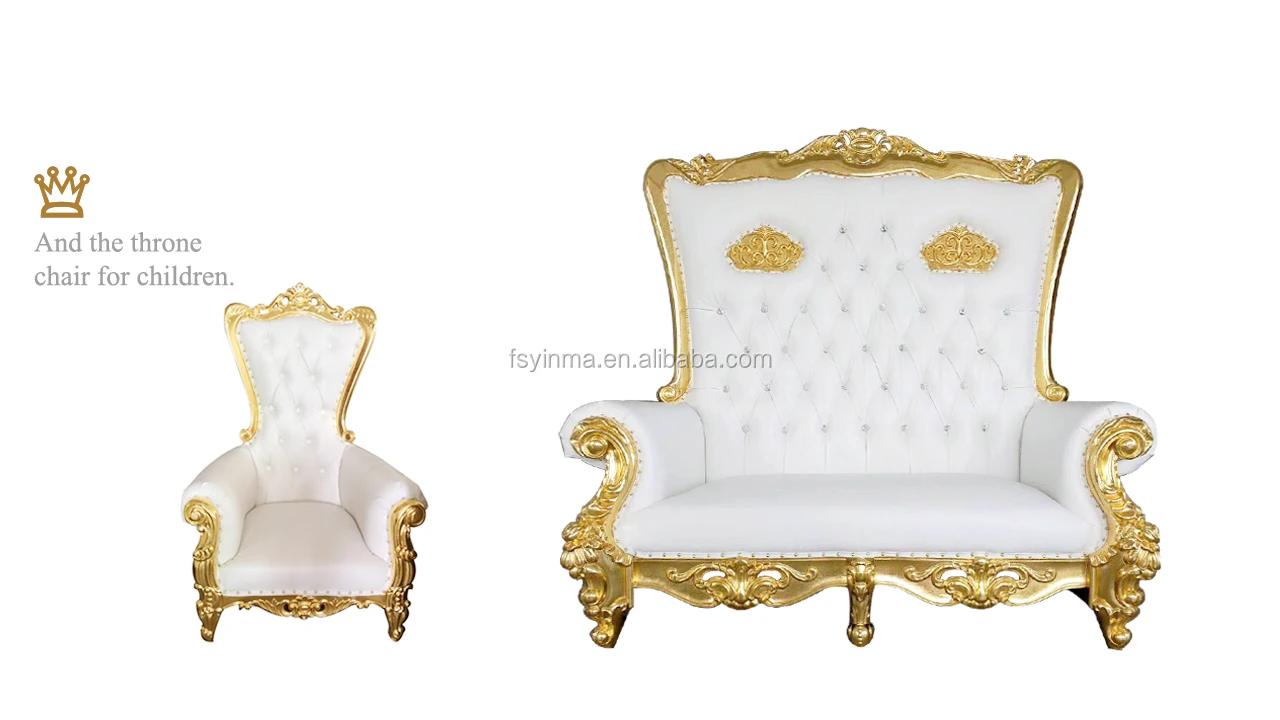 Hot Sale Factory Price Luxury High Back Throne Chairs Throne Chair Sale