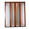 Aluminum profile plisse windows accordion insect screen door
