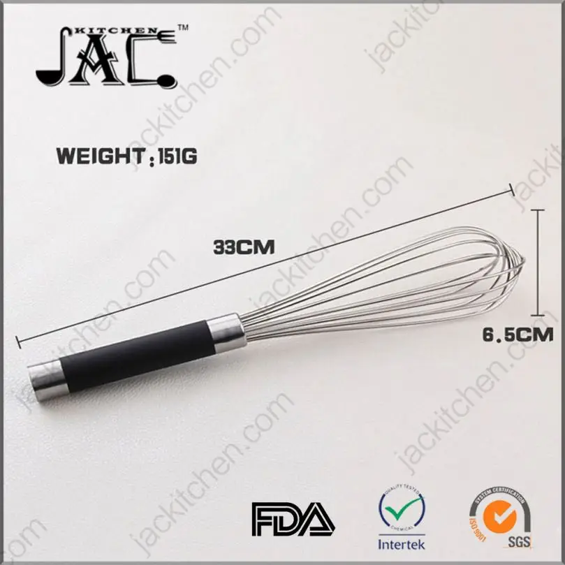Wholesale Stainless Steel PP Handle Egg Beater