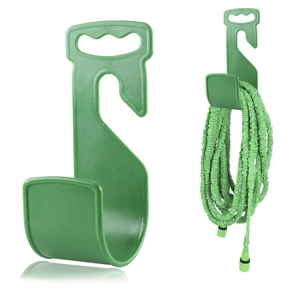 Garden Hose Hanger Wall Mount Heavy Duty Hose Holder Hook Fit To 25Ft 50Ft 75Ft