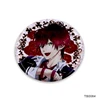 High quality poly bag packing badge pins,movie stars endorsement custom metal round pin badge