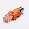 RF RJ45 Crystal Male to F Type Connector Female Adapter