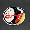 full color printing round paper label sticker,waterproof adhesive circle vinyl sticker label