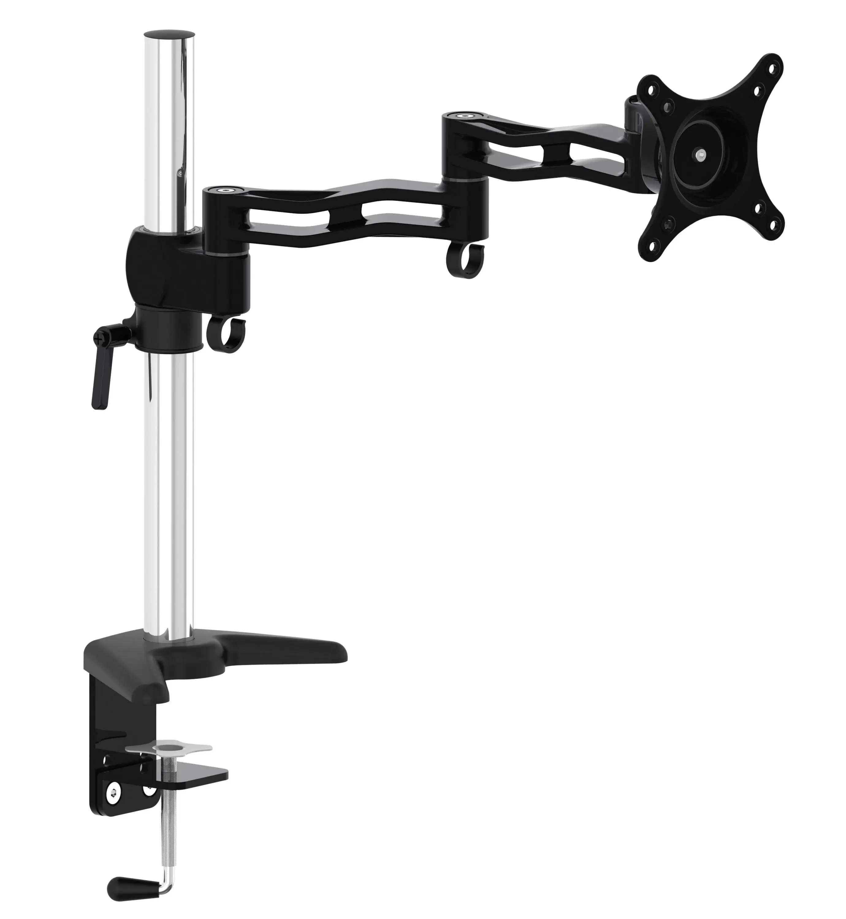 Single Aluminum Computer Monitor Arm Desk Mount,Horizontal Or Vertical ...