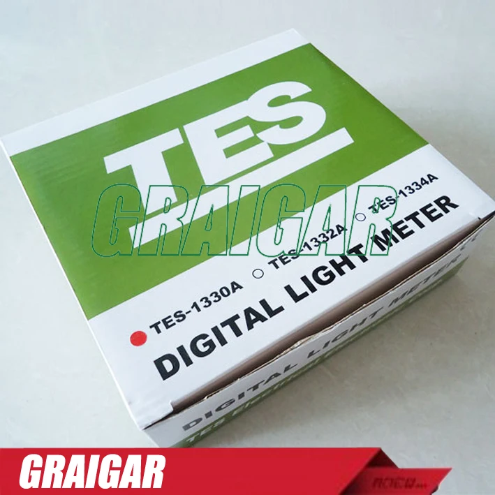 Tes Digital Lux Lcd Light Meter Foot candle Lux Meter Tes 1330a Buy 