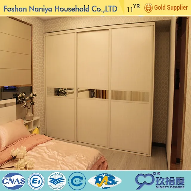 Cheap Sliding Door Wardrobes Steel Almirah Online Shopping Foshan