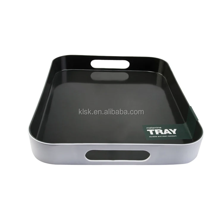 Black Melamine Tray  .jpg