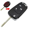 New For Ford Focus Mondeo 3 Buttons Remote Folding Key Flip Shell Case Uncut Blank