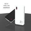 AWC896 LED display mobile power bank 20000mah and 10000mah, portable power bank,mobile power supply