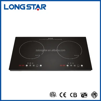 4000w Kitchen Magnetic Induction Stove Double Induction Cooker