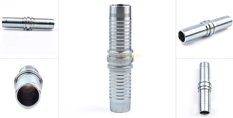 Wholesale DOUBLE CONNECTOR hose fitting goodyear hydraulic fittings