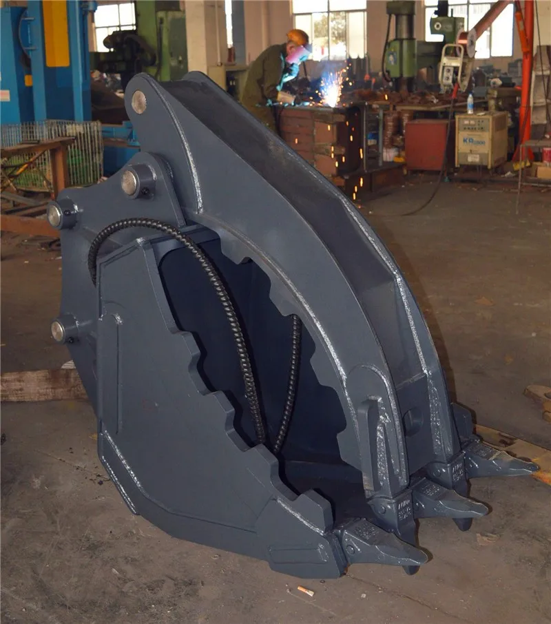 Excavator Clamp Bucket Wood Rock Grass Grab Bucket Buy Excavator