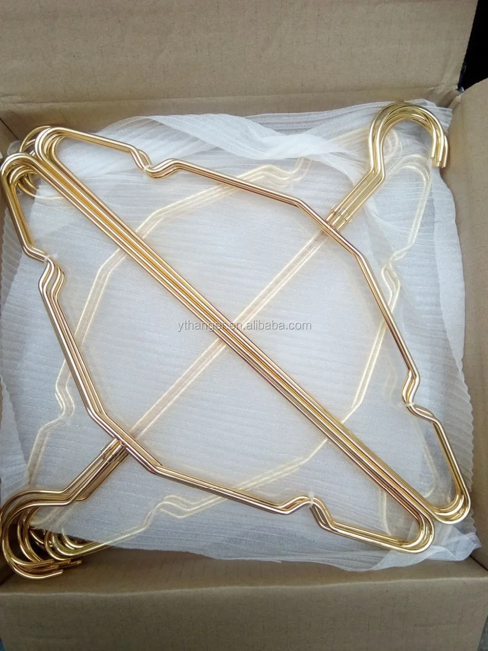 Mt001 Gold Metal Hanger For Clothes Iron Golden Hanger For Sale Buy