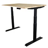 Black Office Desk Electric Height Adjustable Standing Desk Table Legs