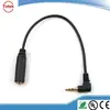 2.5mm right angle Male Jack to 3.5mm Female Stereo Audio Cable