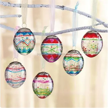 easter egg ornaments