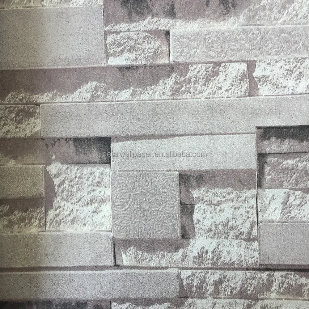 Detai 3d Batu Wallpaper 3d Bata Wallpaper Vinyl 3d Wallpaper