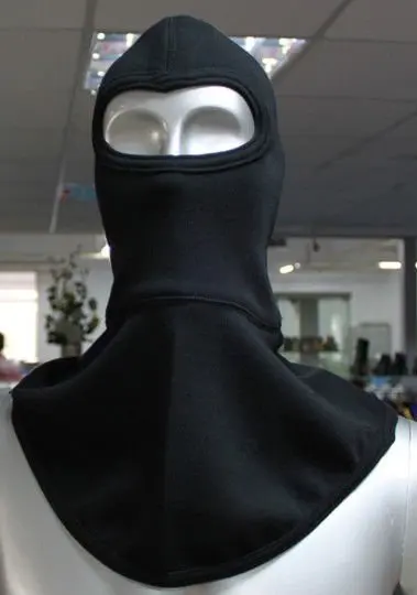 navy blue safety hood