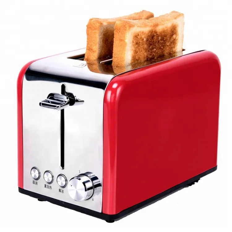 Stainless Steel Custom Logo 2 Slice Toaster For Home - Buy 2 Slice ...