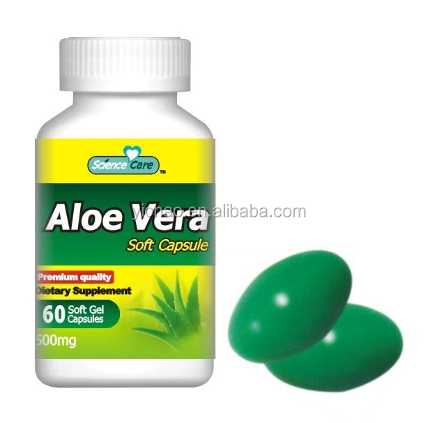 Gmp Aloe Vera Cápsula Blanda 500 Mg Suplementos Herbales Identificación Del Producto60012045011 7912