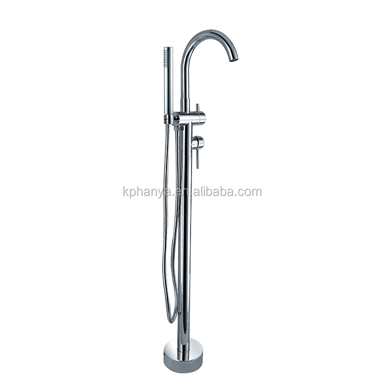 Gold Messing Badewanne Bad Dusche Wasserhahn Set Keramikgriff Wannenmischer