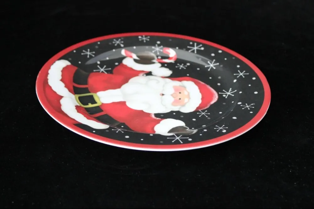 11inch melamine christmas plate