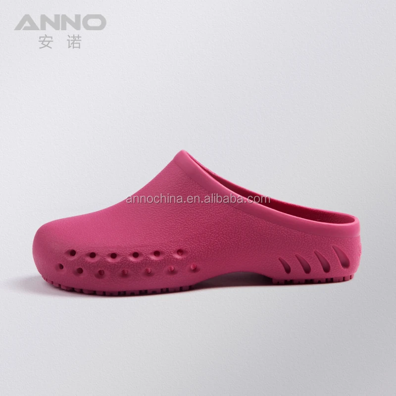 pink nursing clogs