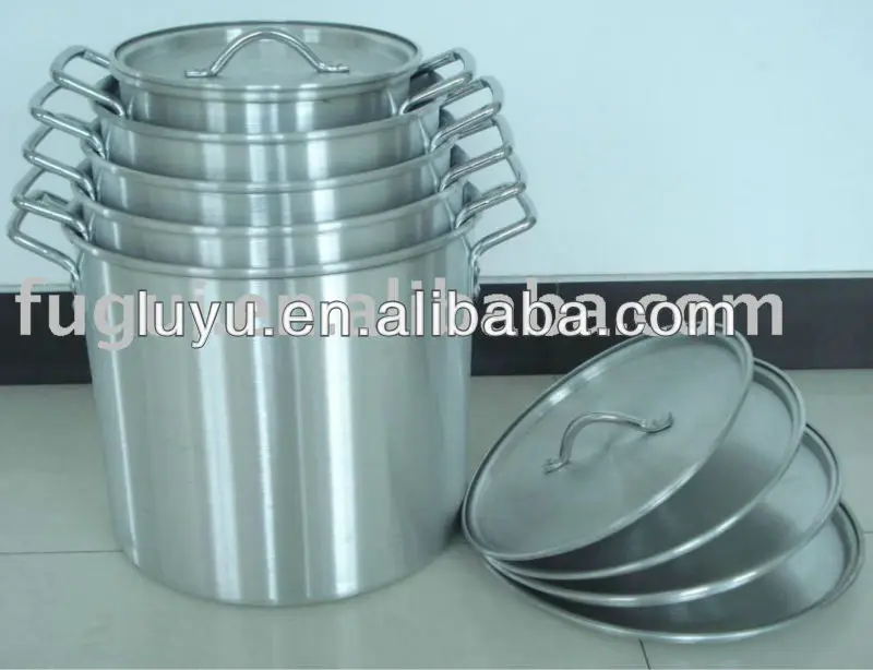 aluminium cooking pot set