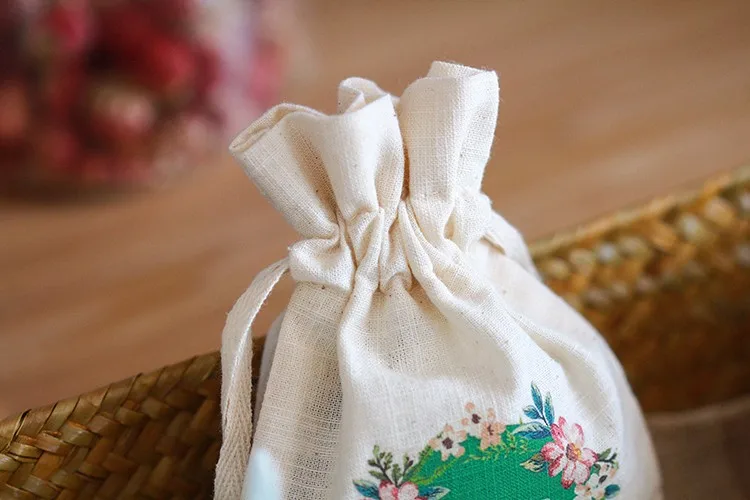 Customized High Quality Reusable Small Drawstring Cotton Muslin Bag Buy Muslin Bag,Cotton
