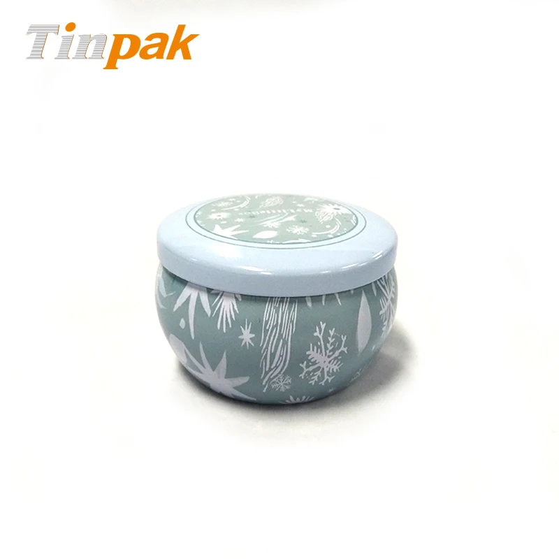 Empty Luxury Candle Tin Box with Lid
