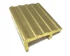 Hotel Decoration Safety Brass Stair Nosing for Ceramic Tile